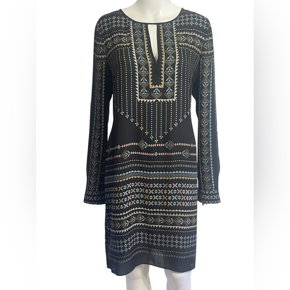 BCBGMaxAzria Geometric Print Dress